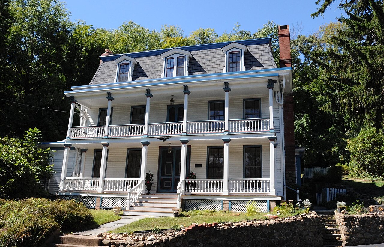 The Wandell House (The Cedars), an 1865 estate in Saddle River, New Jersey
